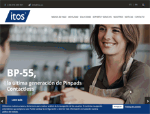 Tablet Screenshot of itos.es